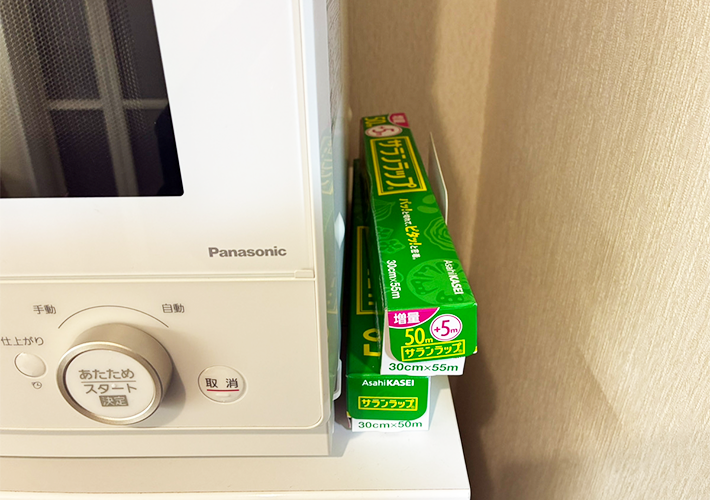 ブックエンドの活用術（撮影：grapeライフハック編集部）