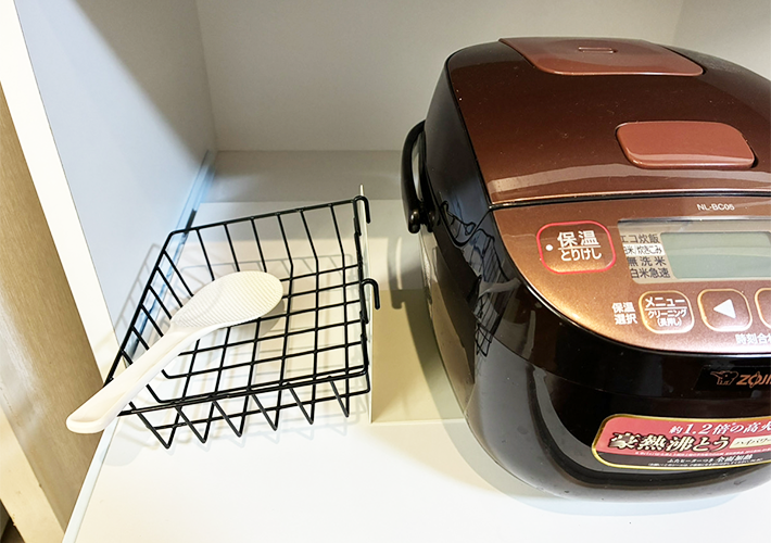 ブックエンドの活用術（撮影：grapeライフハック編集部）