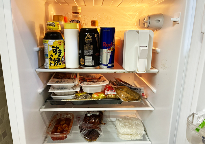 つっぱり棒の活用法（撮影：grapeライフハック編集部）