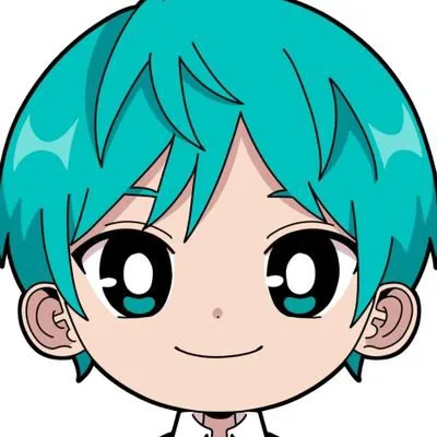 青髪のテツの写真