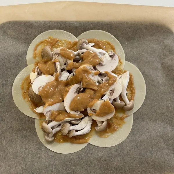 残りのソースをかけた写真（撮影：grape編集部）