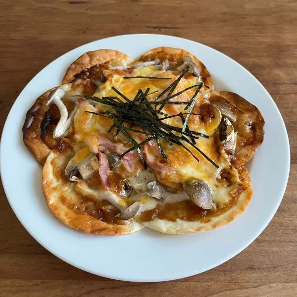 焼き上がったピザの写真（撮影：grape編集部）