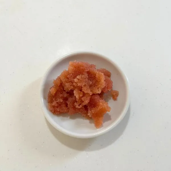 皮から取り出した明太子の写真（撮影：grape編集部）