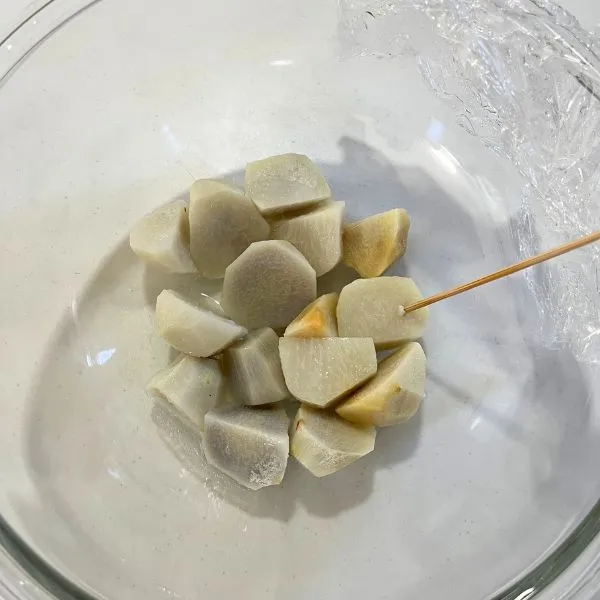 火を通した里芋の写真（撮影：grape編集部）