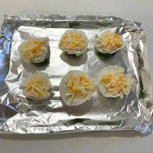 ピーマンをトレーにのせた写真（撮影：grape編集部）