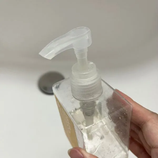 汚れハンドソープの容器の写真（撮影：grape編集部）