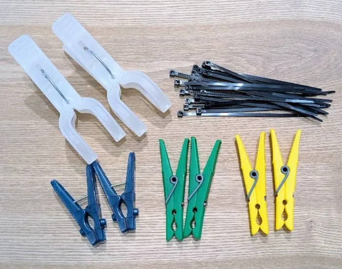 カラフルな洗濯ばさみ（撮影：grape編集部）