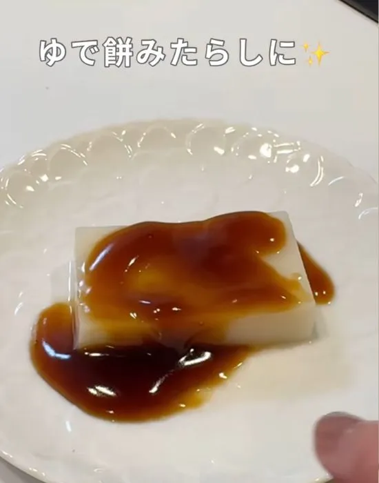 完成したみたらし団子