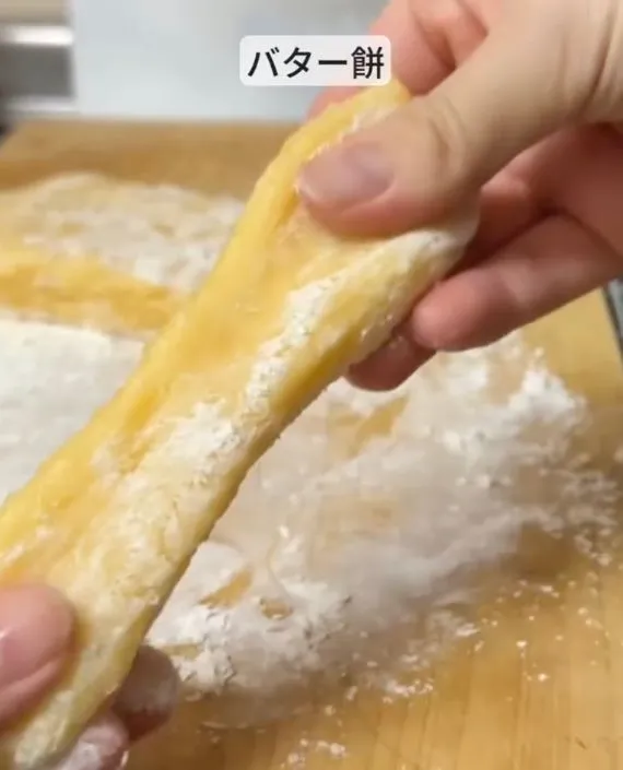 やわらかいバター餅