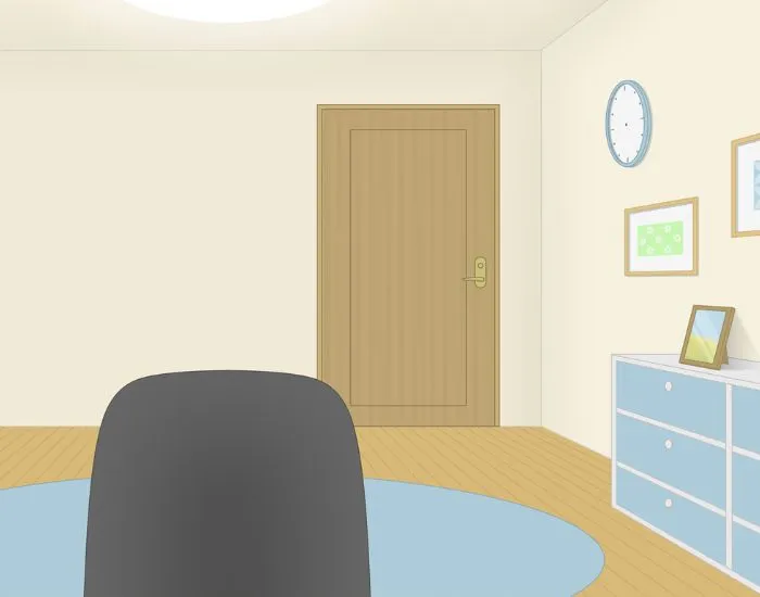 部屋のイラスト