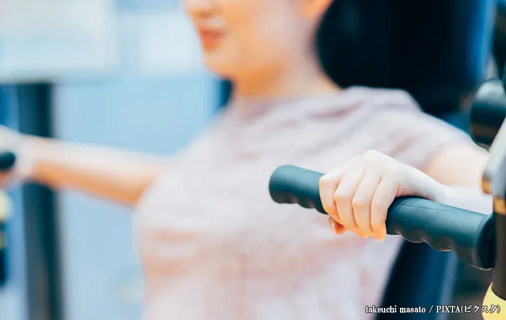 チェストプレスを行う際の注意点