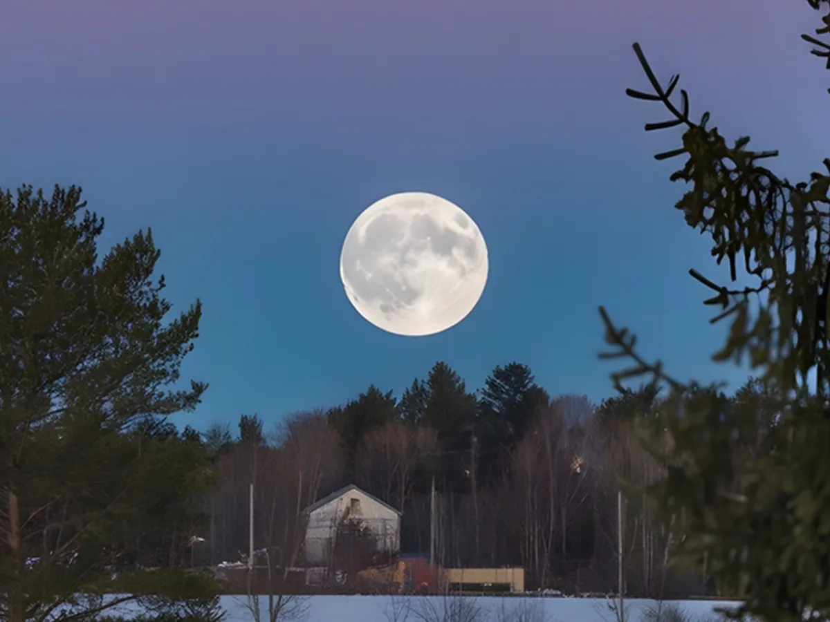 【2025年】コールドムーンとは？いつ見える？名前の意味や由来、スピリチュアルな部分も紹介！