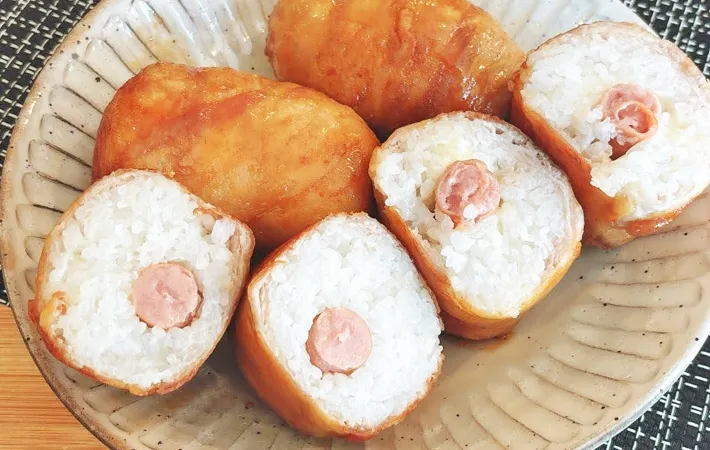 『肉巻きおにぎり』の完成写真（撮影：キジカク）