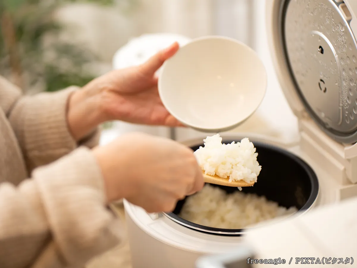 炊飯器の写真