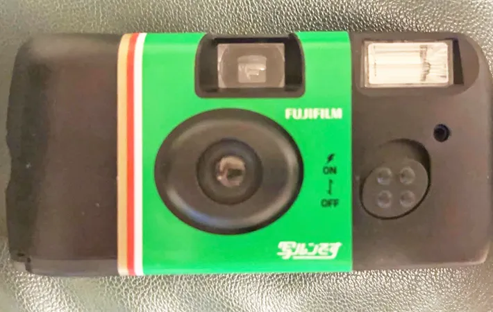 『写ルンです』の写真（撮影：エニママ）