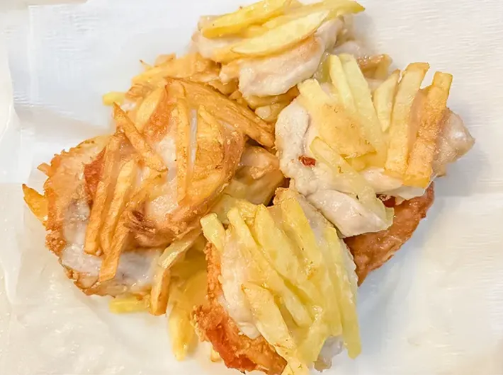 火からおろした写真（撮影：エニママ）