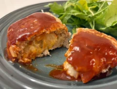 ポテサラハンバーグのレシピ（撮影：エニママ）