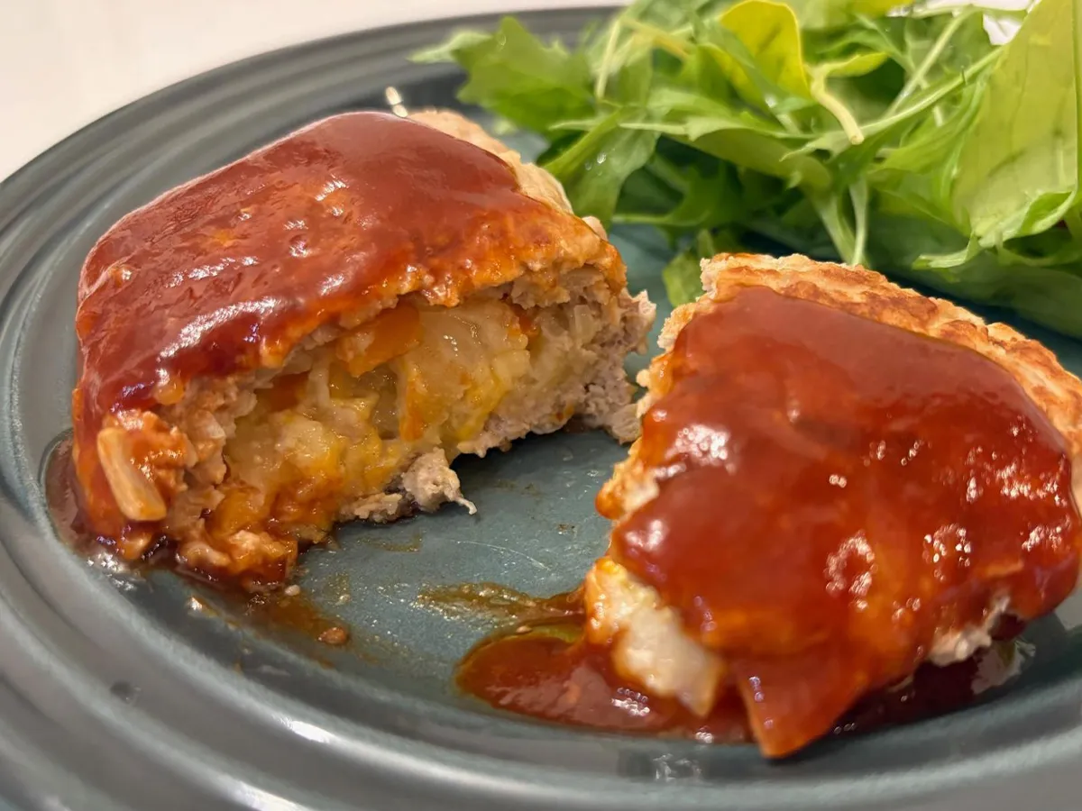 ポテサラハンバーグのレシピ(撮影:エニママ)