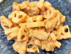 レンコン鶏マヨの写真（撮影：エニママ）