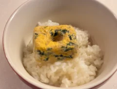 フリーズドライスープ雑炊の写真（撮影：エニママ）