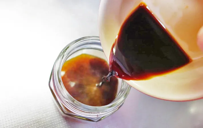 『みかんポン酢』を作る写真（撮影：エニママ）