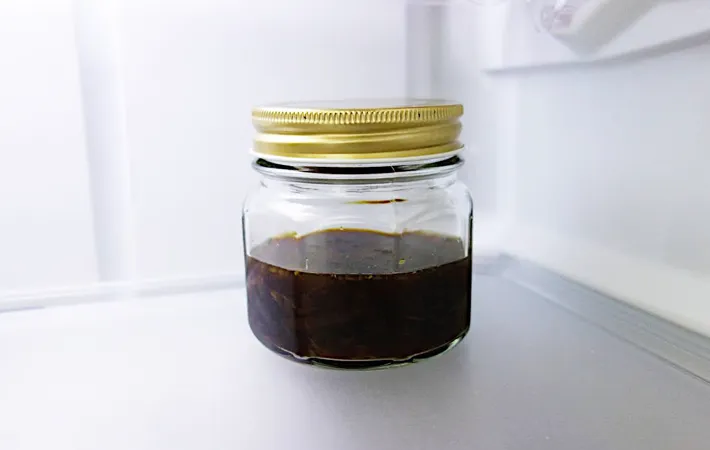 『みかんポン酢』を作る写真（撮影：エニママ）