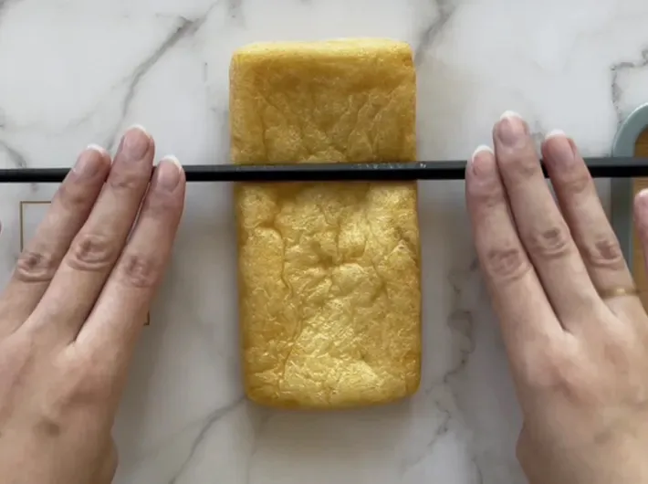 餅いなり作りの手順写真（撮影：grapeフード編集部）