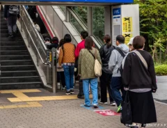 エスカレーターの写真