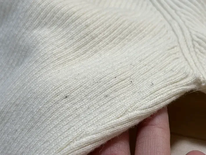 ニットの画像（撮影：grapeライフハック編集部）