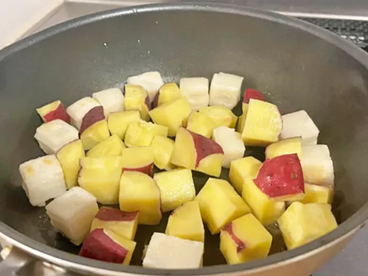 大学芋餅の写真(撮影:エニママ)