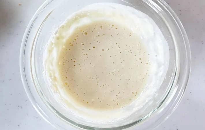 『天ぷらアイス』を作る写真（撮影：エニママ）