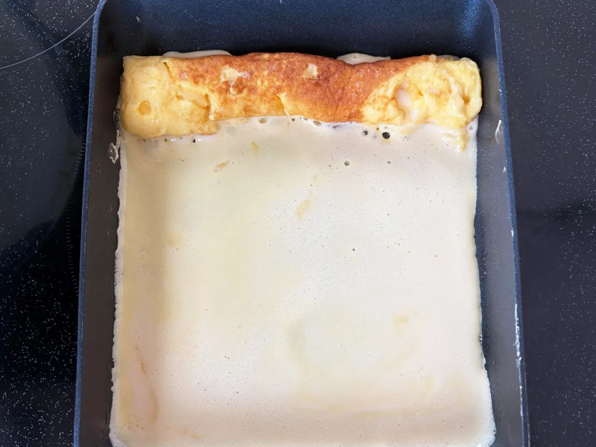 スーパーカップで玉子焼きの写真（撮影：エニママ）