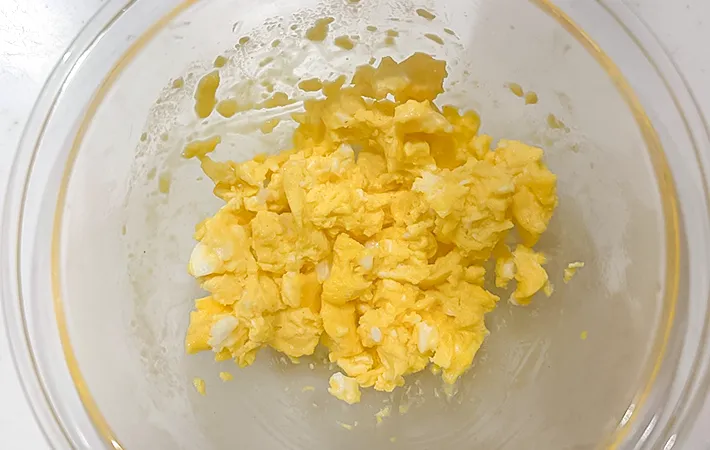 炒り玉子の写真（撮影：エニママ）