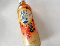 ほうじ茶の商品の写真（撮影：エニママ）