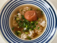 ほうじ茶漬けの写真（撮影：エニママ）