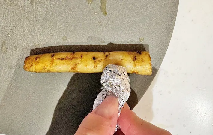 『ショウガ入り炊き込みご飯』を作る写真（撮影：エニママ）