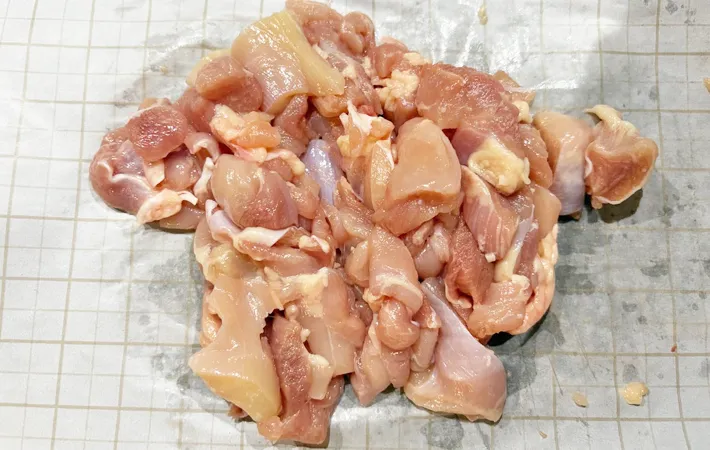 『ショウガ入り炊き込みご飯』を作る写真（撮影：エニママ）