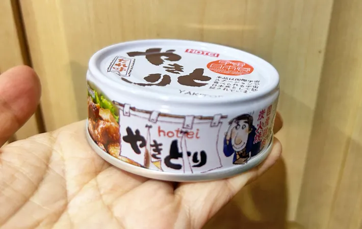 『焼き鳥缶』の写真（撮影：エニママ）