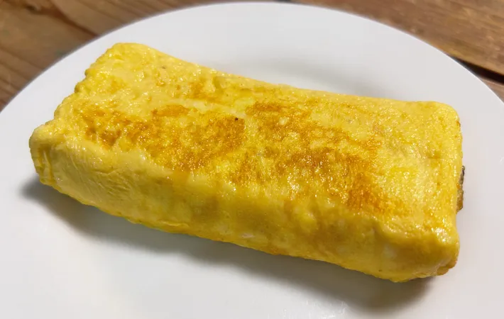 『焼き鳥玉子焼き』の完成写真（撮影：エニママ）