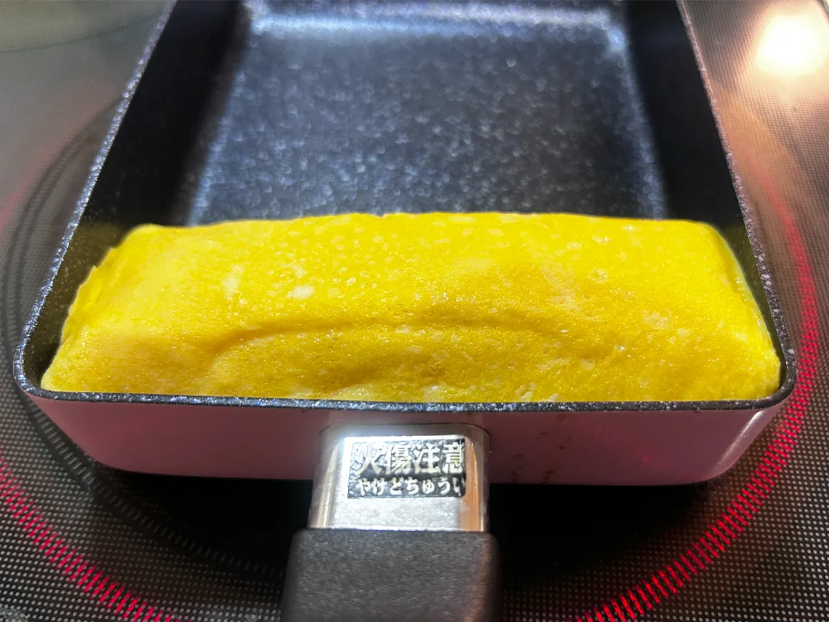 玉子焼きの写真（撮影：エニママ）
