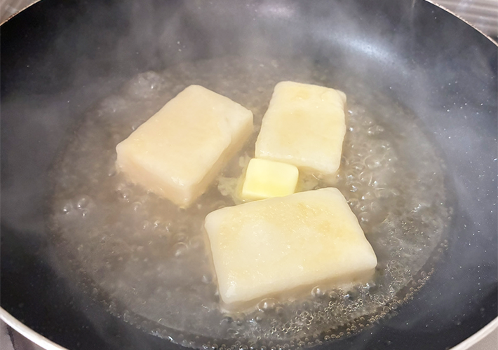 餅のアレンジレシピ（撮影：grapeライフハック編集部）