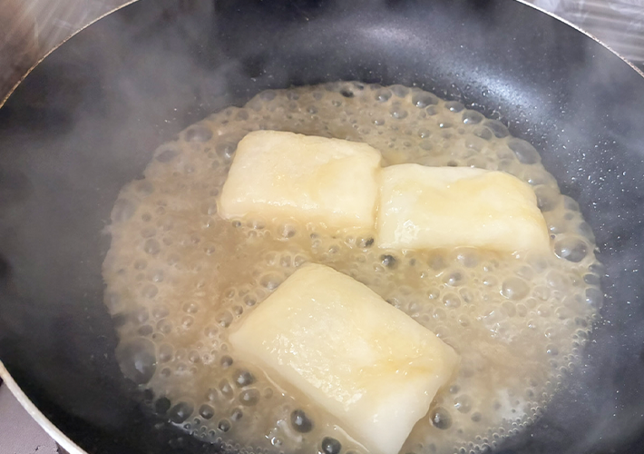 餅のアレンジレシピ（撮影：grapeライフハック編集部）