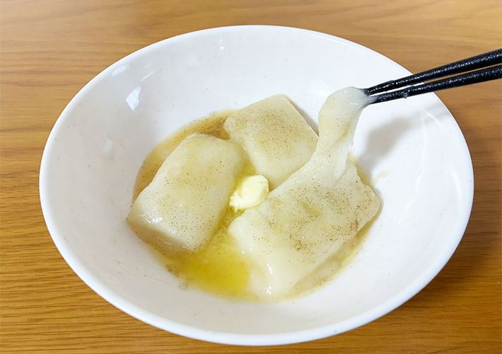 餅のアレンジレシピ（撮影：grapeライフハック編集部）