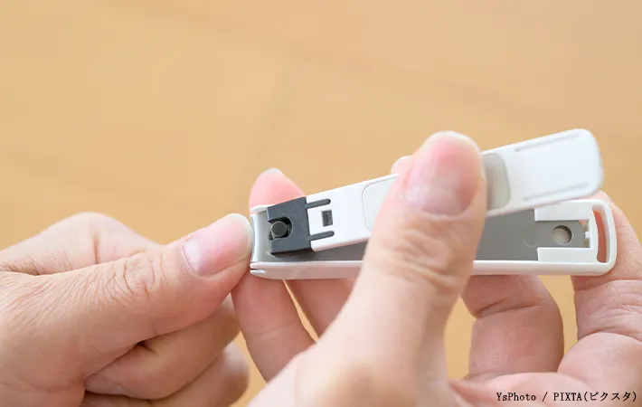 爪切りのイメージ写真