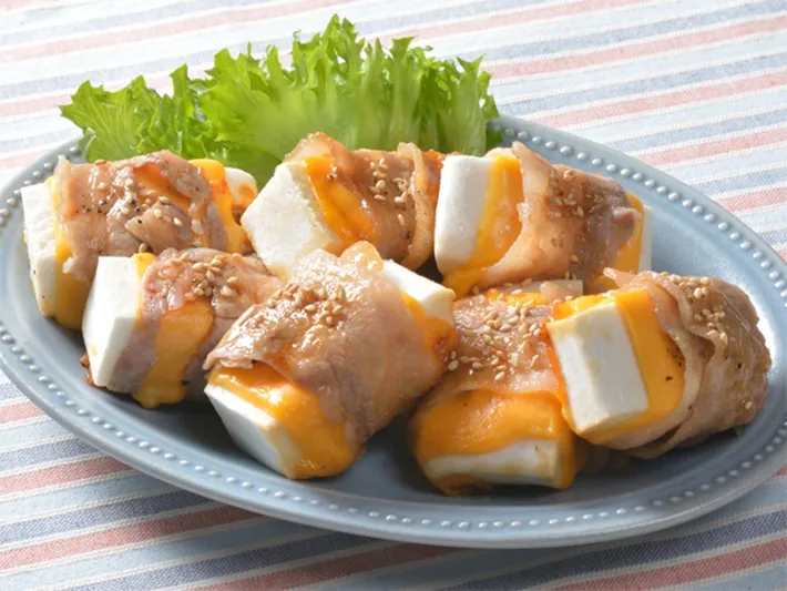 『はんぺんのチーズ肉巻き』の写真