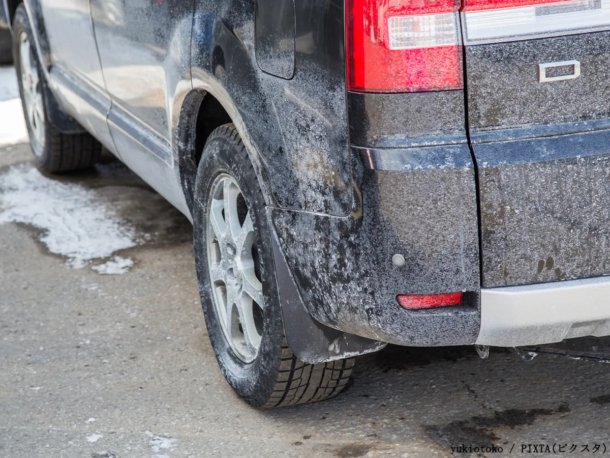 雪道のイメージ写真