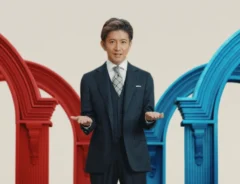 『マイナビ転職』、『マイナビ転職AGENT』二出演する木村拓哉さん。