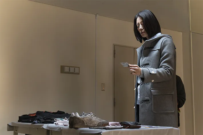 『夫に間違いありません』に出演する松下奈緒さんが写る場面写真