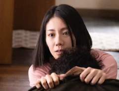 『夫に間違いありません』に出演する松下奈緒さんが写る場面写真