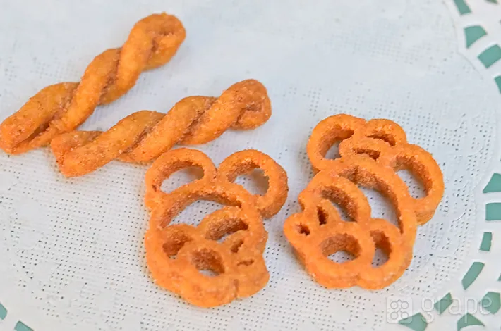 パスタスナックの写真（撮影：grapeフード編集部）